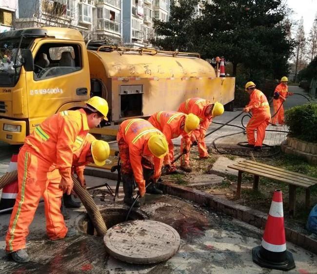 眉县市政管道清淤